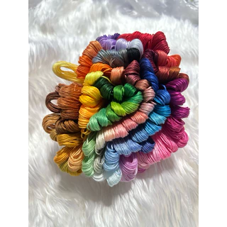 ไหมปัก เบอร์ 25 ชุด 50 สี 100 สี