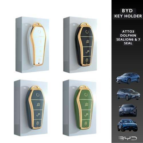 (พร้อมส่งจากไทย) เคสพวงกุญแจสำหรับรถยนต์ BYD (ATTO 3, SEAL, SEALION, DOLPHIN)