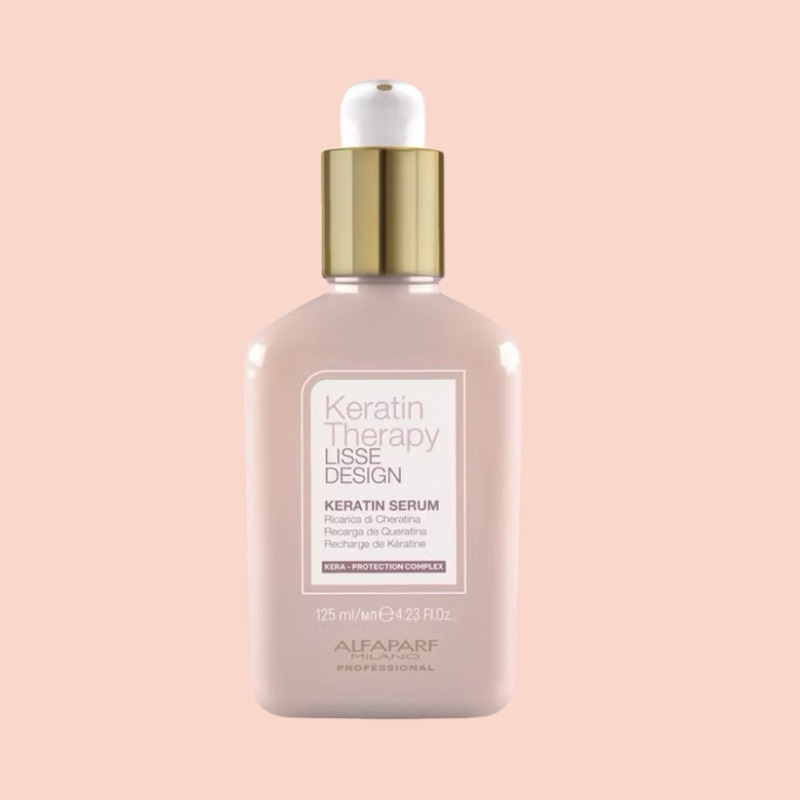 ALFAPARF LISSE DESIGN KERATIN 125 ML.เซรั่ม เคราติน ให้ผมเรียบตรง ลดชี้ฟู