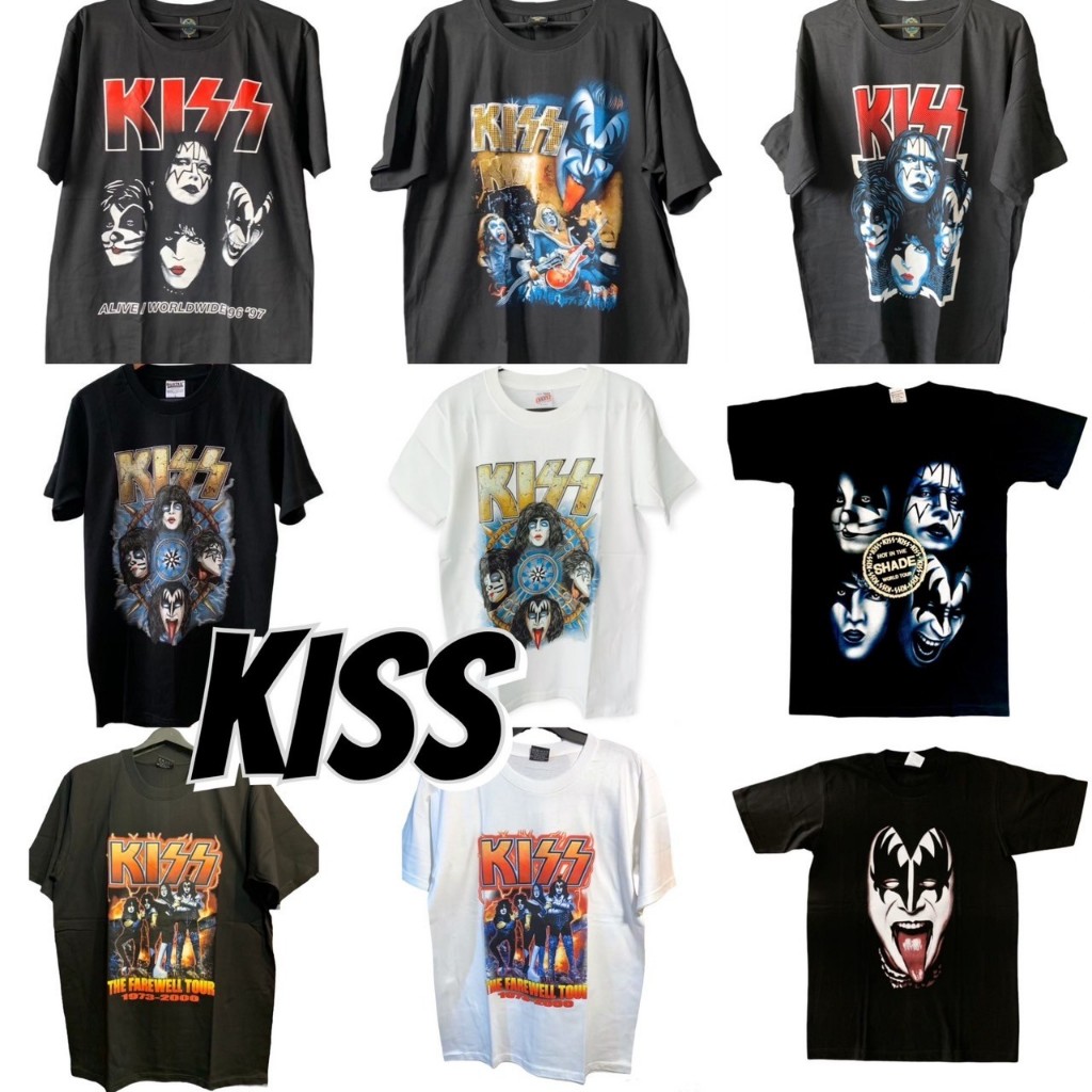 รวม KISS เสื้อยืดวงร็อค คิส เสื้อวินเทจ