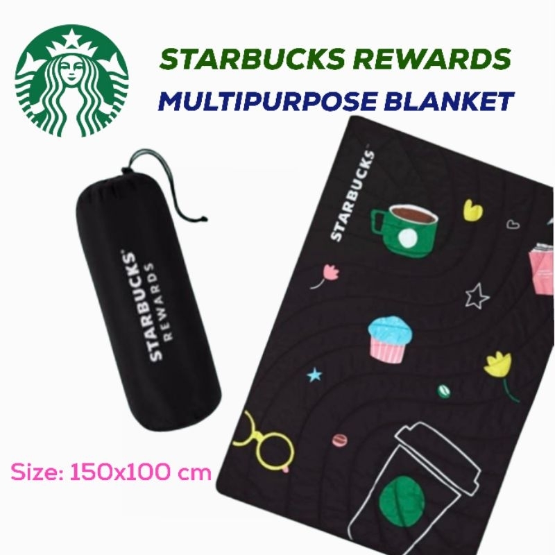 Starbucks® REWARDS MULTIPURPOSE BLANKET | Starbucks® REWARDS ผ้าห่มอเนกประสงค์