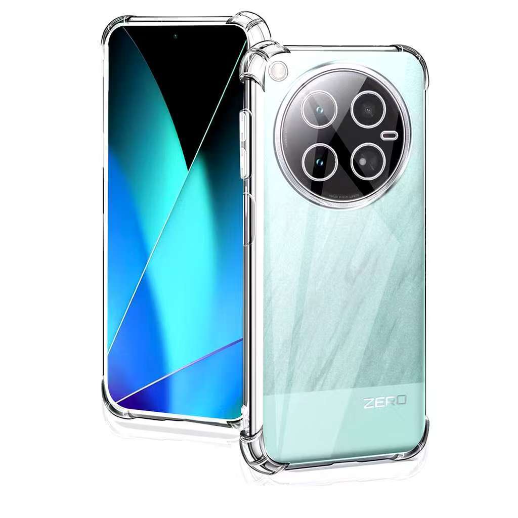 infinix zero40ตรงรุ่น(พร้อมส่งในไทย)เคสTPUใสกันกระแทกแบบคลุมกล้องInfinix Zero 40 5G