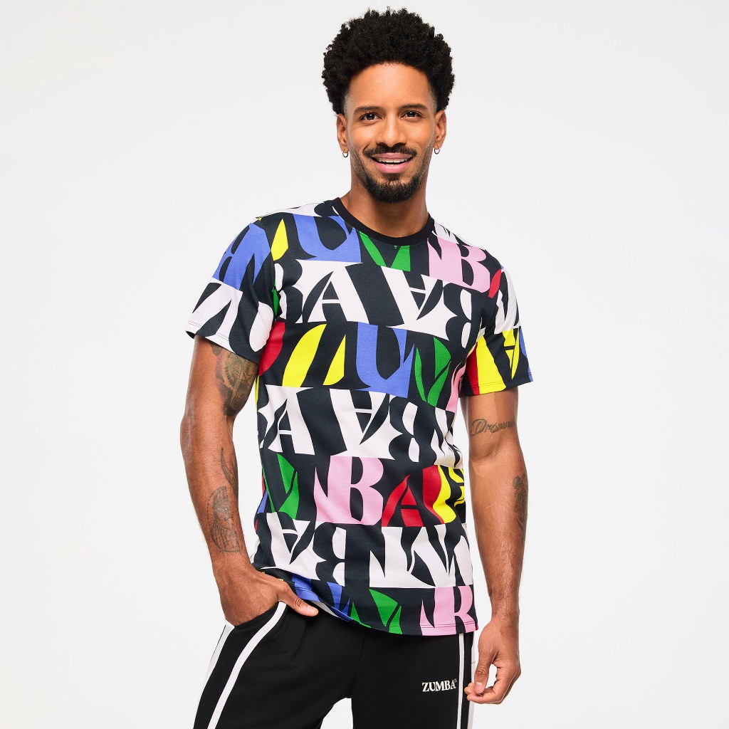 Zumba Haus Crew Neck Tee (เสื้อยืดออกกำลังกายซุมบ้า)