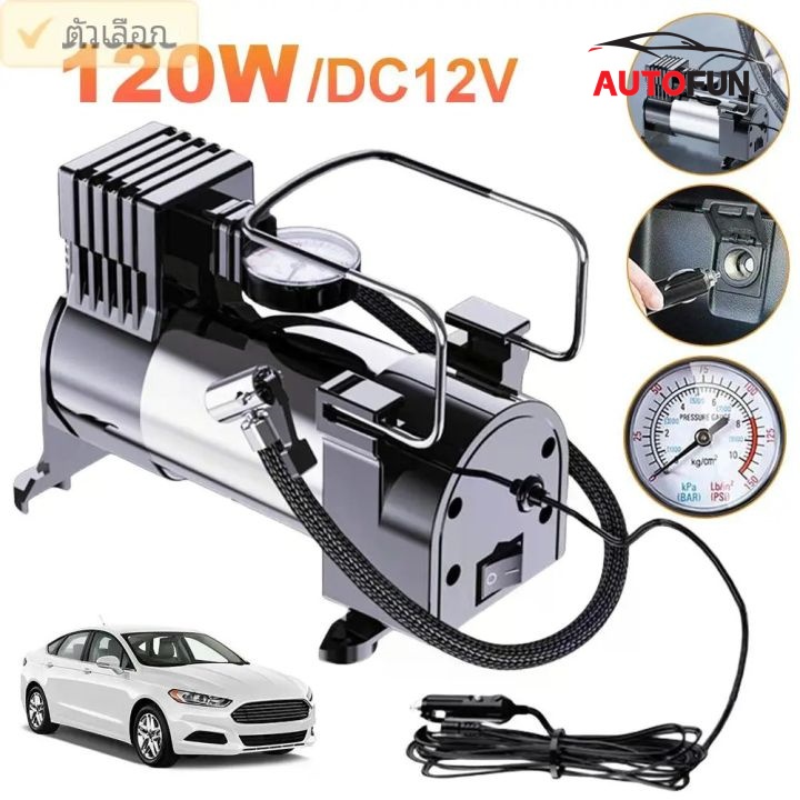 12V 150PSI รถปั๊มลมเครื่องอัดอากาศแบบพกพามินิรถดิจิตอลยาง Inflator ยางปั๊ม Auto Repair เครื่องมืออุปกรณ์เสริม