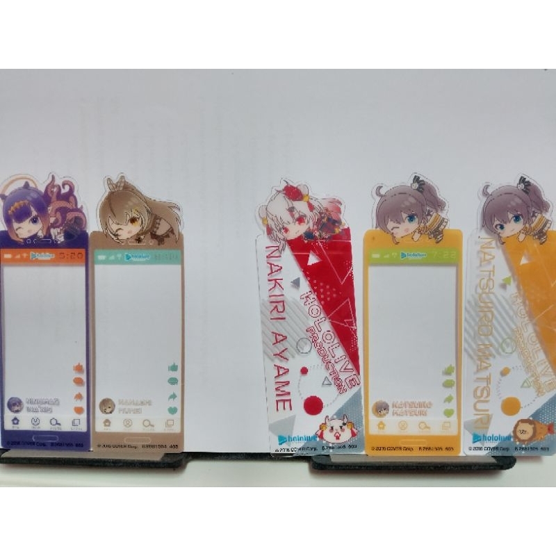 Vtuber Gacha ,Hololive bookmark ,ที่คั่นหนังสือ
