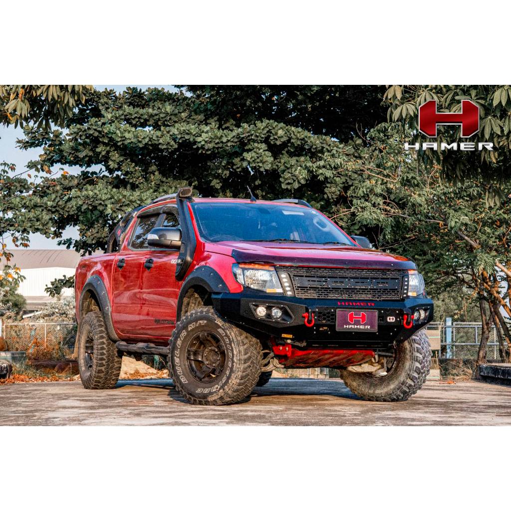 HAMER4x4 กันชนหน้า KING SERIES BULL BAR FOR FORD RANGER T6 FOR FORD RANGER T6