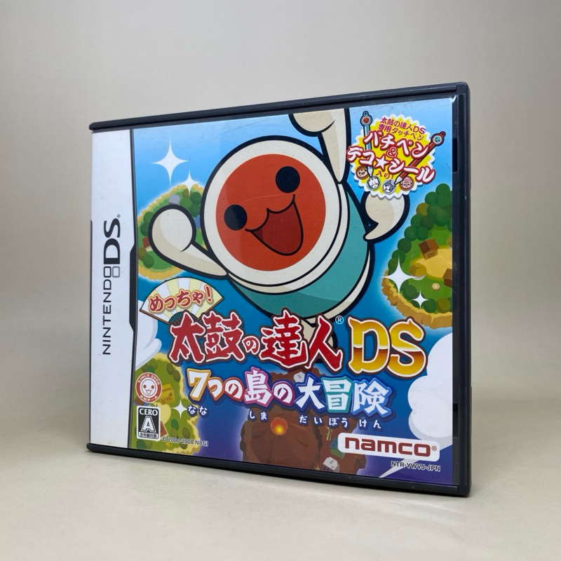 Taiko no Tatsujin DS Meccha Nanatsu (2008)(NDS) | Nintendo DS | Original Japan | สินค้าแท้ ใช้งานปกต