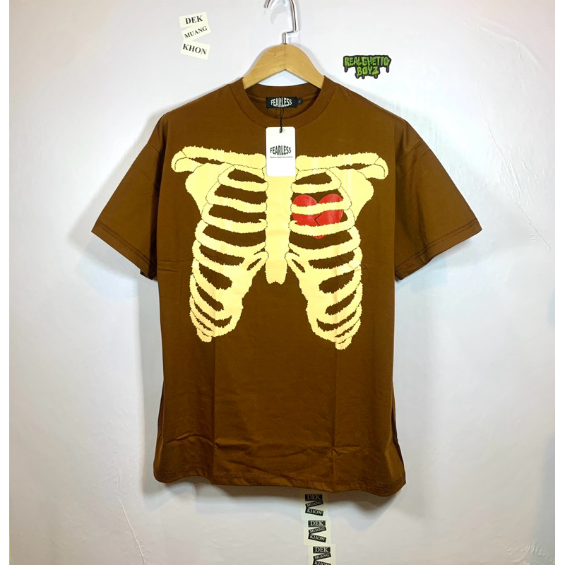 (ใช้โค้ดเหลือ790.- ส่งฟรี ) ทักแชทรับcode เสื้อกระดูก ตัวที่1millใส่ ของแท้100% มือสม