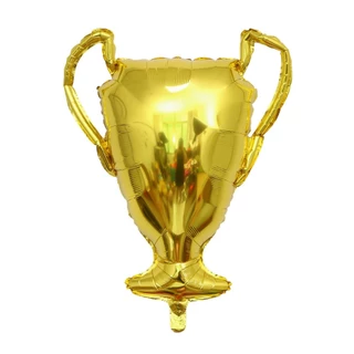 ลูกโป่งถ้วยแชมป์เปี้ยน Gold Champions Cup Trophy Balloon (พร้อมส่ง)