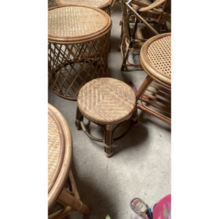 เรด้าหวาย1 ชุดและที่วางเท้า 2ชุด