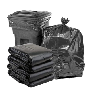 1 แพ็ค 100 ชิ้น !!✔ ถุงขยะ Clean bag รุ่นบางแต่เหนียว ไม่มีกลิ่นไม่พึงประสงค์ คุ้มค่า จำนวนใบเยอะ คุณภาพเกรดส่งออก