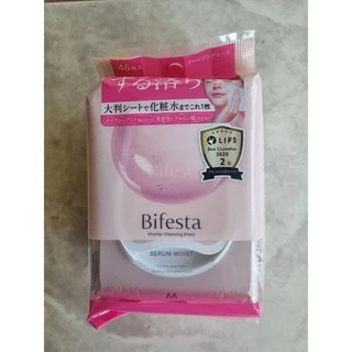 **โฉมใหม่** Bifesta Micellar Cleansing Sheet 46 Sheets บรรจุ 46 แผ่น