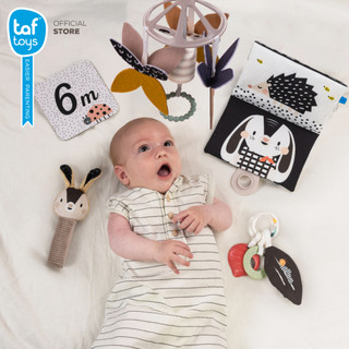 Taf Toys 出産祝いギフト Newborn Black & White Kit 新生児用おもちゃ 知育玩具 0か月から 画像2