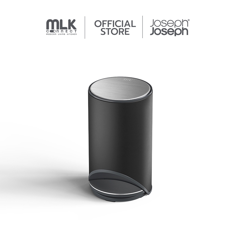 Joseph Joseph ถังขยะสแตนเลส ความจุ 10 ลิตร รุ่น Arc สี Matt Black N30151