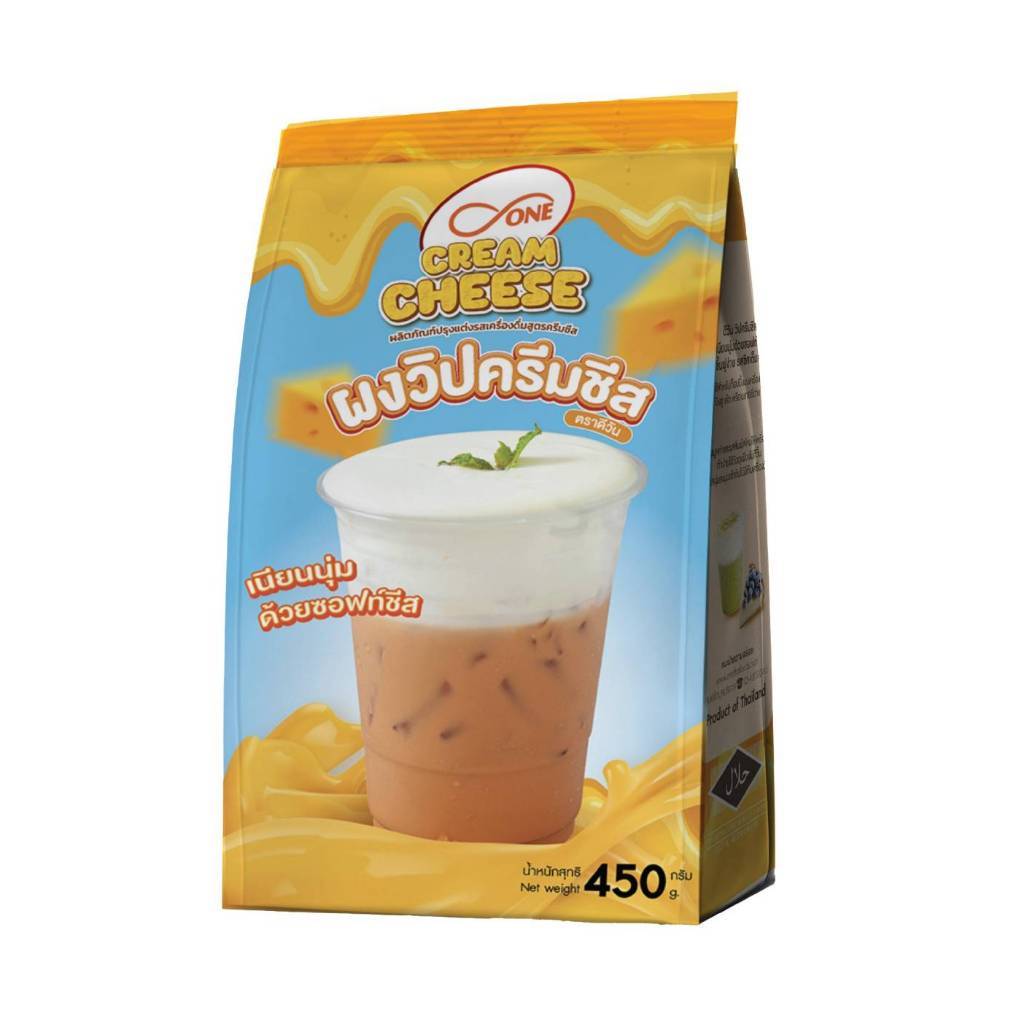 วิปชีส ครีมชีส ผงวิปครีมชีส ผงโฟมชีส ตรา ดีวัน 450 กรัม cream cheese