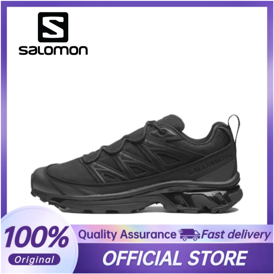 【100%Original】SALOMON XT-6  EXPANSE LTR Black Low Top Sports For Men Leisure running shoes L47574600