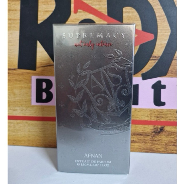 น้ำหอมแท้ Afnan Supremacy not only intense edp 150ml.