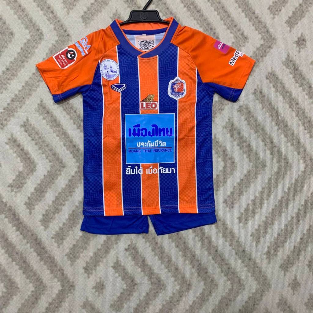 เสื้อบอลเด็ก ทีมไทย รุ่นใหม่ล่าสุด เสื้อพร้อมกางเกง 2024/2025