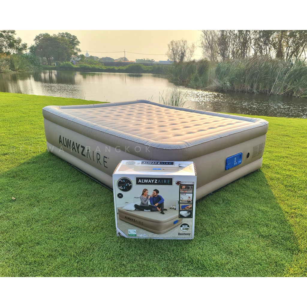 ที่นอนเป่าลม ขนาด5ฟุตรุ่นท็อป Bestway 69037