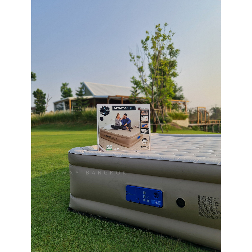 ลดทันที!! ที่นอนเติมลมอัตโนมัติรุ่นท็อป Bestway69037 มีของพร้อมส่ง