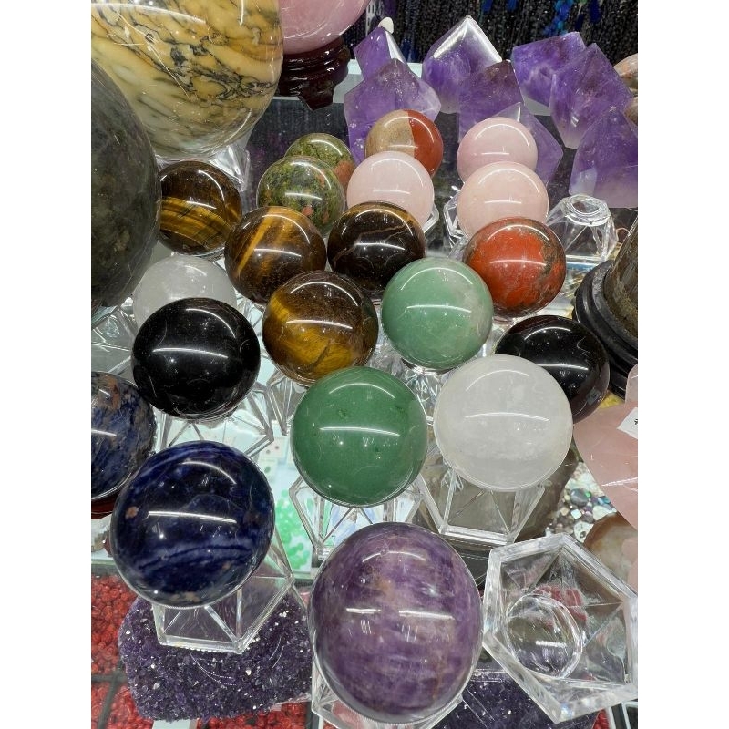 gemstone ball, ลูกบอลหิน, หินนำโชค, หินมงคล