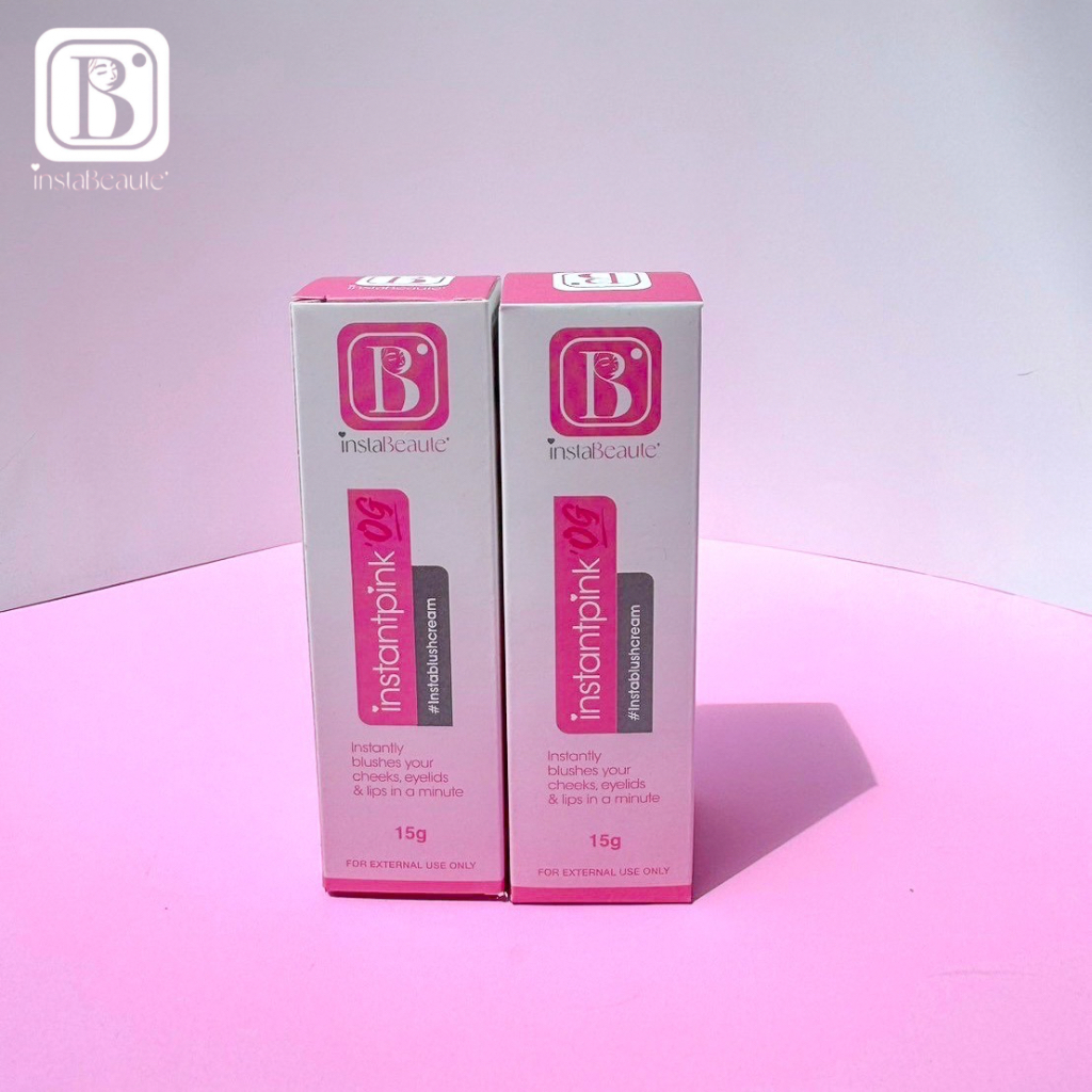 2 ชิ้นราคาพิเศษ ลด 22% ประหยัดไป 110 บาท Hot Duo set instantpink blushcream instabeaute