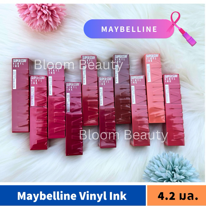 Maybelline New York Superstay Vinyl Ink Longwear Liquid Lipcolor Up to 16 Hours Wear 4.2 ml.