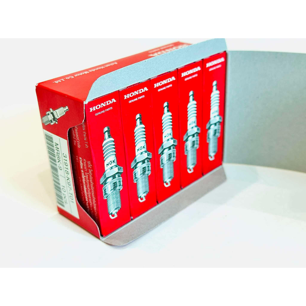 หัวเทียน pcx150 2019 31918-K97-T01 แท้ศูนย์ฮอนด้า MR8K-9 ยกกล่อง 10 หัว  B31