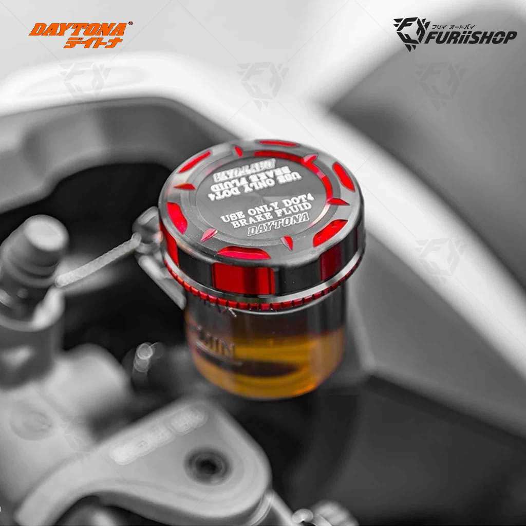 ฝากระปุกน้ำมันเบรค/ฝาแต่ง/ฝาปิดกระปุกแต่ง DAYTONA สำหรับปั้มบนแบบมีกระปุก Furii Shop