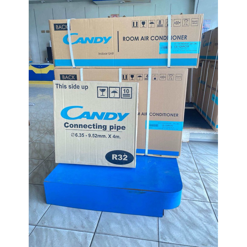 แอร์ Candy 12000btu ระบบ inverter ประหยัดไฟเบอร์ 5 รับประกัน5ปี สินค้าพร้อมส่งมีบริการเก็บเงินปลายทา
