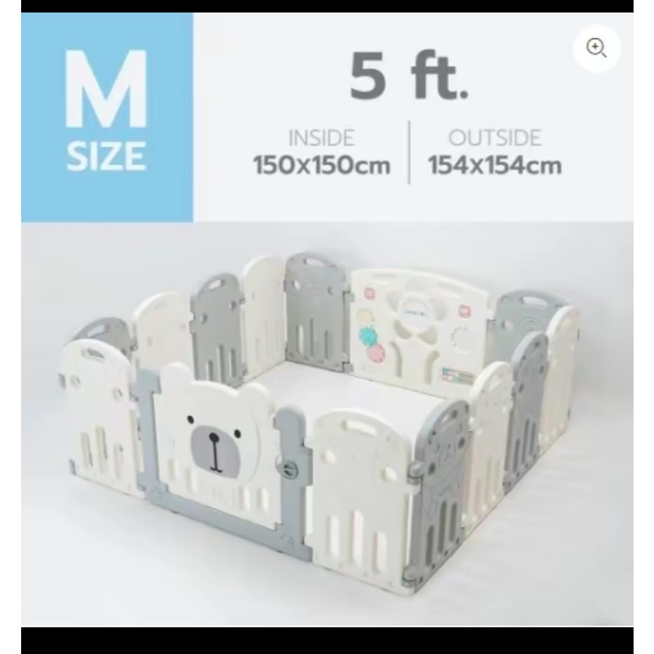 Bebeplay คอกกั้นเด็ก รุ่น Hug Bear