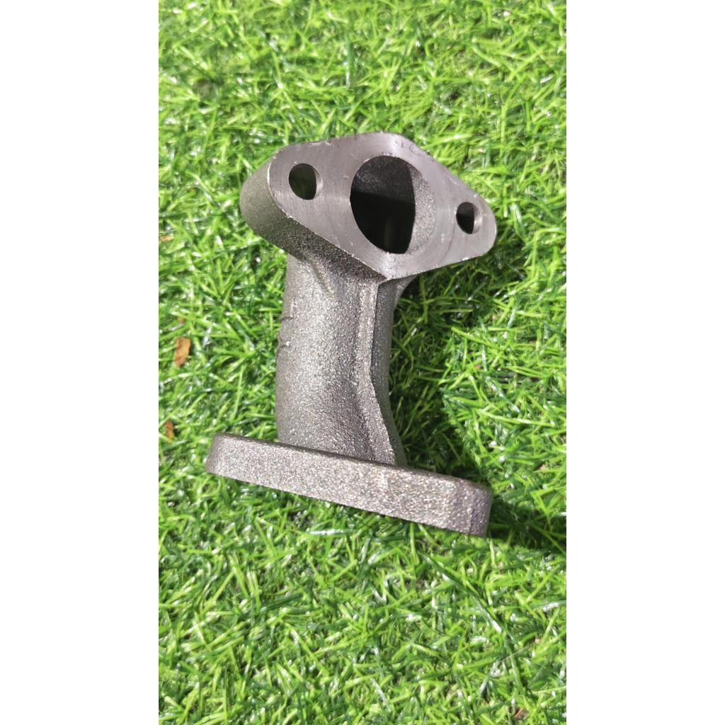 ท่อร่วมชุดท่อไอเสีย ท่อไอเสียโลหะสำหรับเครื่องกำเนิดพลังงานไฟฟ้าเบนซินเครื่องยนต์ฮอนด้า GX270 GX340 