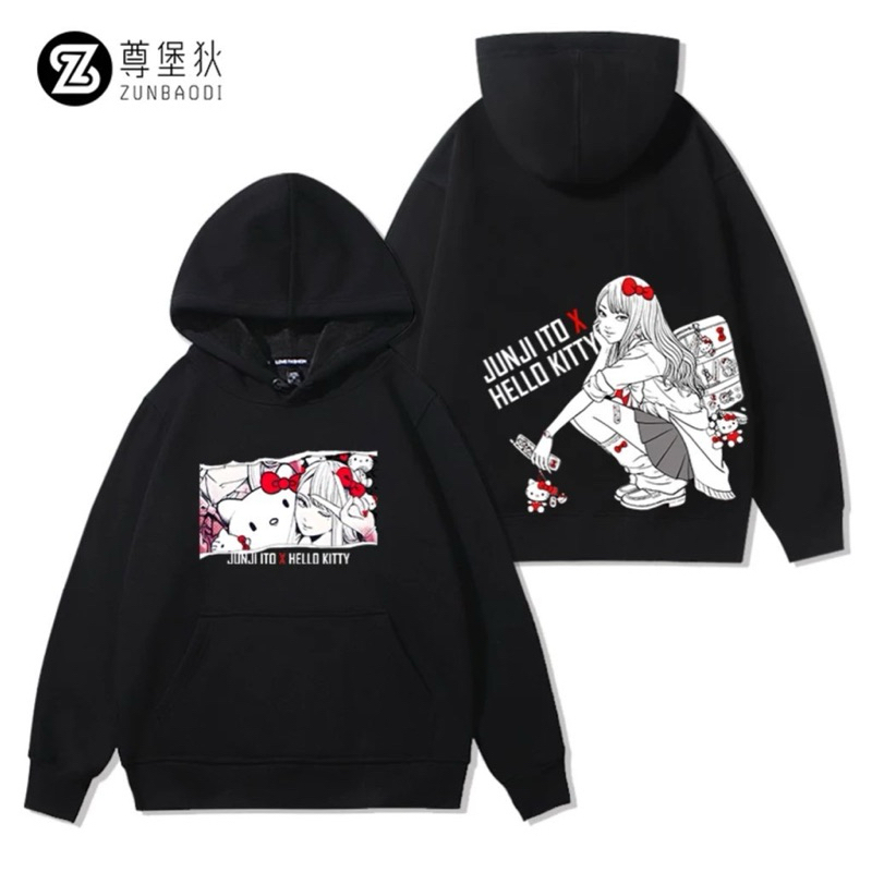 เสื้อฮู้ดดี้ Junji Ito x Sanrio