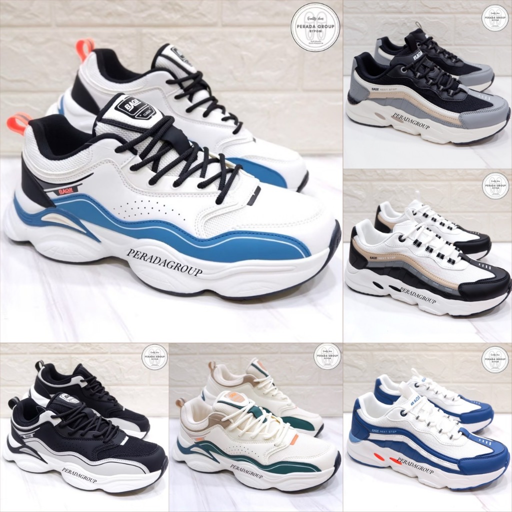 sale BAOJI แท้💯% รองเท้าผ้าใบ รองเท้าผ้าใบชาย รุ่น BJM730 / BJM835 ไซส์ 41-45
