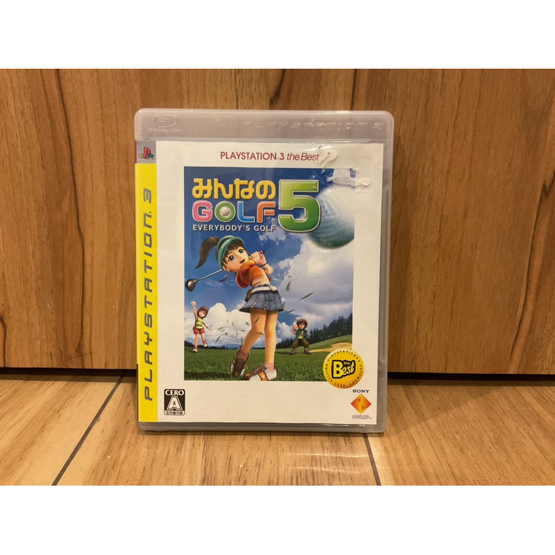 (ps3) (zone 2) everybody’s golf 5 Sony playstion3 zone 2