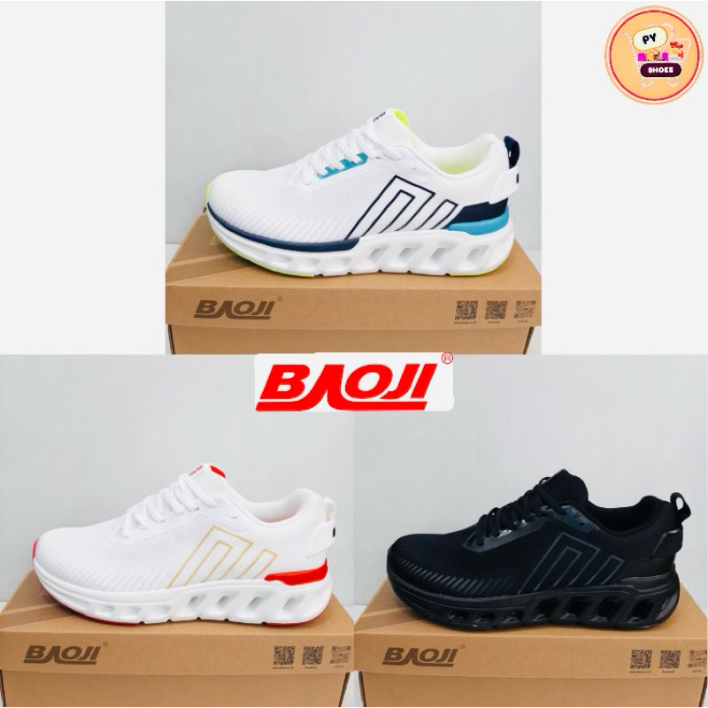 รองเท้าผ้าใบBAOJI เเท้100% BJM 906 รองเท้าผ้าใบผู้ชาย ไซส์ 41-45