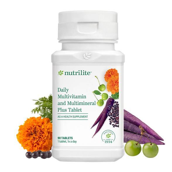 Amway NUTRILITE Daily (90 tab) วิตามินรวม /Nutrilite Daily Multivitamin And Multimineral