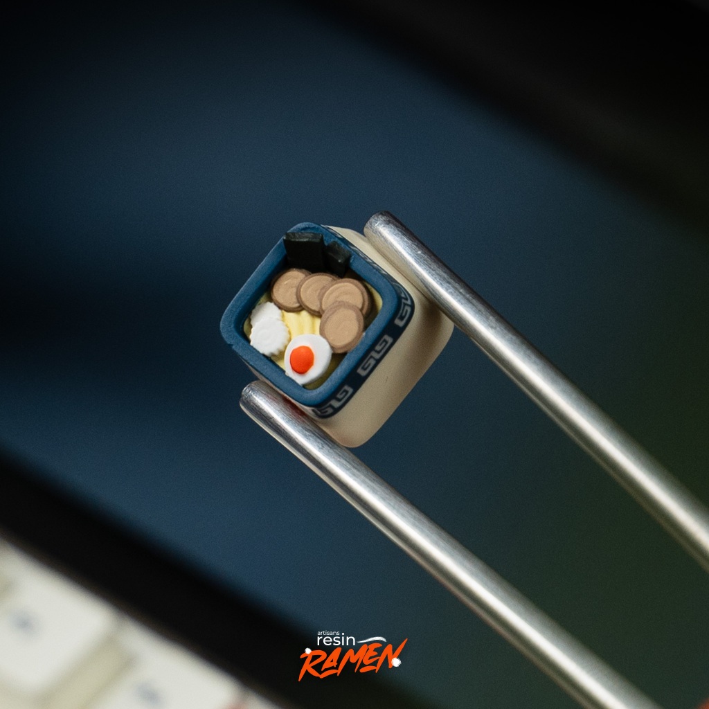 คีย์แคป FBB Artisans Ichiraku Ramen Resin Keycap สำหรับ Mechanical Keyboard Keycap