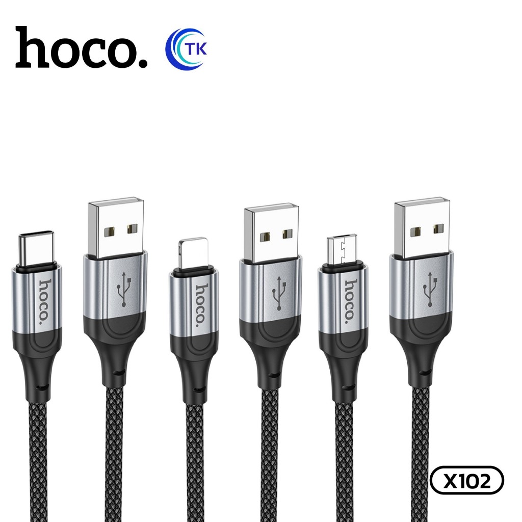HOCO X102 สายชาร์จมือถือ จ่ายไฟ 2.4A สำหรับ รูปที่ 6