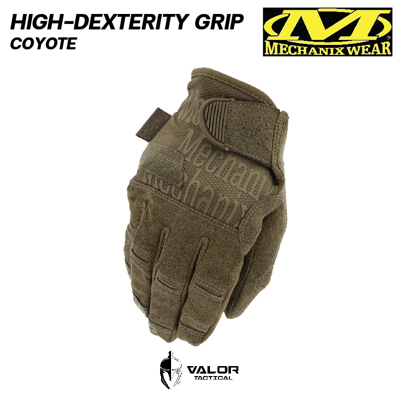 Mechanix Wear - Precision Pro High-Dexterity Grip Glove [Coyote] ถุงมือนิรภัย ถุงมือขับรถ กันกระแทก