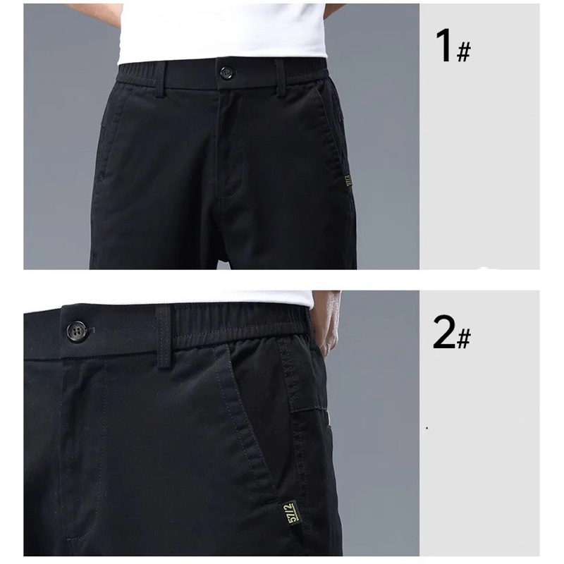 กางเกงขายาวเอวยางยืด (size 30-40) งานป้าย พร้อมส่ง ราคา ถูกที่สุด ดีลบีเคเค แกลเลอรีภาพที่ 7