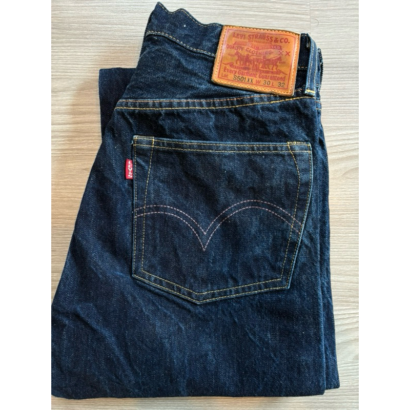 LVC 1944 Lot S501 XX. W30 L32 USA. กระเป๋าเขียว มือสอง