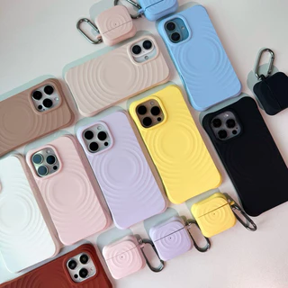 [i17]พร้อมส่ง🫧 E11S188 Premium Bubble(1) เคสพรีเมี่ยมซิลิโคนเนื้อหนากันกระแทก เคสแม่เหล็กชาร์จไร้สาย เคสไอโฟน for iphone