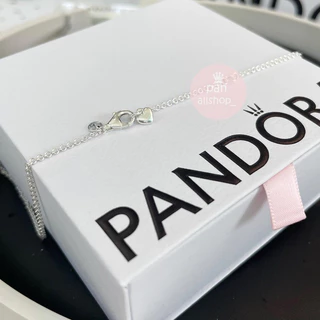 (ของแท้100%) Pandora Infinity heart silver necklace สร้อยคอหัวใจอินฟินิตี้ ยาว50cm.