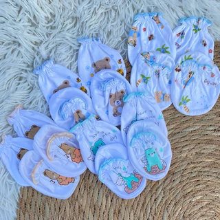 ถุงมือ-ถุงเท้า ผ้าคอตตอนพรีเมี่ยม ไม่บาดผิว นุ่ม คู่ละ 39 บาท