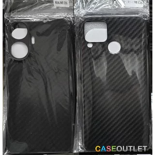 เคส Realme C85 C75 C71 C63 C65 C67 C15 C33 C35 C55 C53 TPU ลายคาร์บอน เคฟล่า บาง เบา กันกล้อง งานแท้ คลุมเลนส์