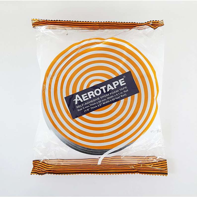 แอโร่เทป AEROTAPE เทปหุ้มท่อแอร์ แบบมีกาว