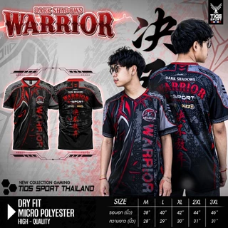 เสื้อกีฬา คอวีใส่ได้ทั้งชาย-หญิง WARRIOR
