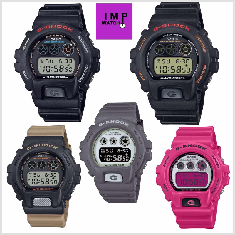 นาฬิกาผู้ชาย G-Shock รุ่น DW-6900 ของแท้ประกัน Cmg 1 ปีรุ่นยอดฮิต