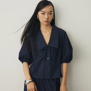 SHE KNOWS - Iris Blouse เสื้อเบลาส์ แขนสั้น XS-XL